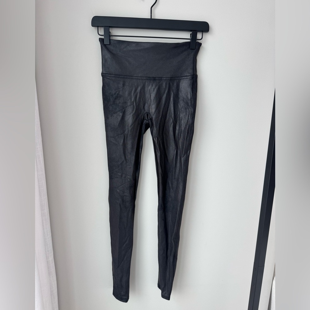 SPANX Faux Leather Leggings
